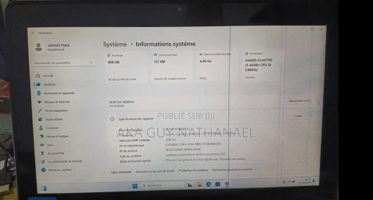 Lenovo ThinkPad E14 Gen 4 4GB Intel Core i3 HDD 500GB