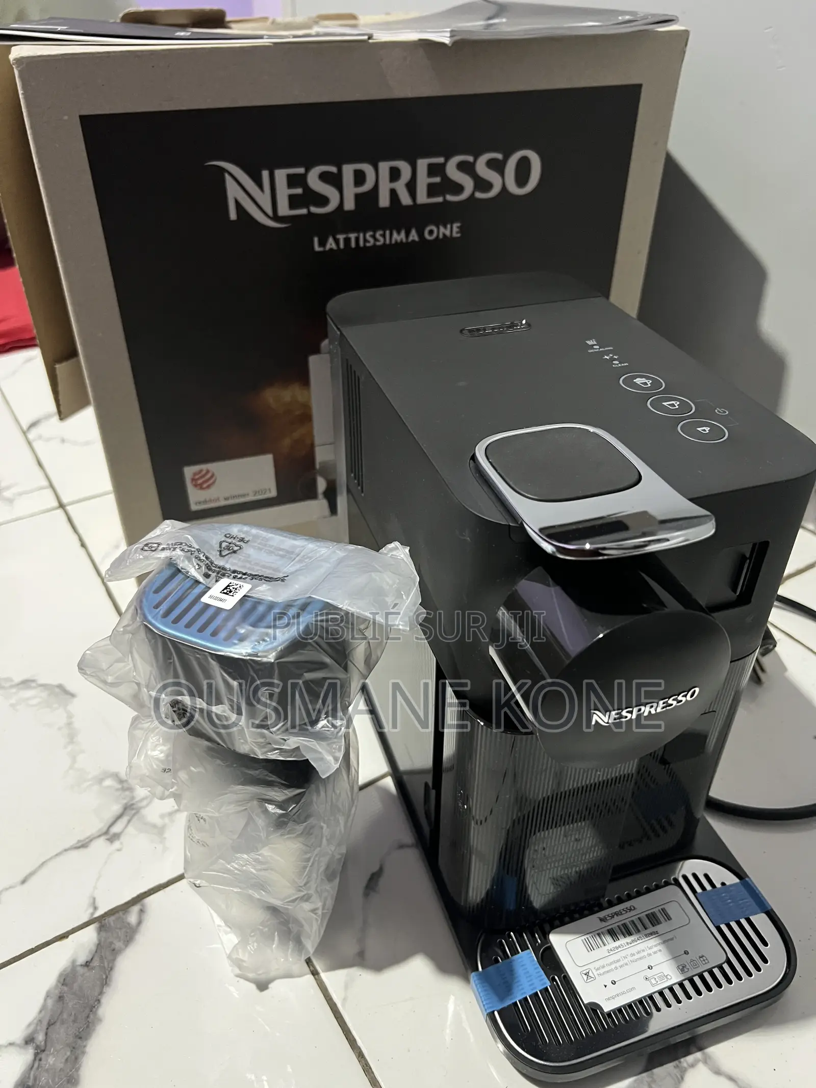 Machine À Café Nespresso — [Delonghi Latissima One] — NEUVE