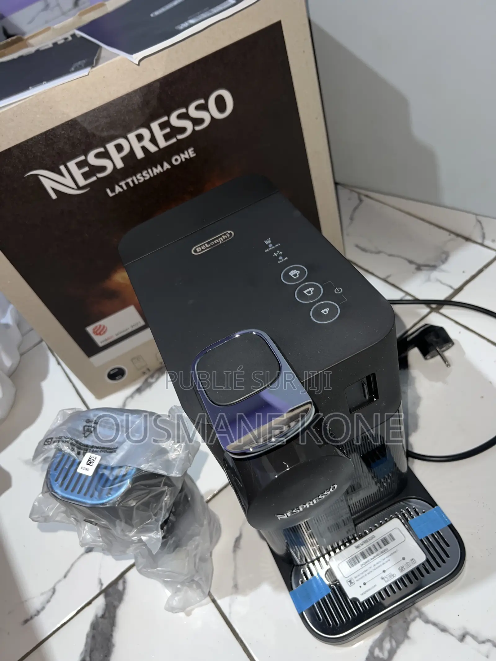 Machine À Café Nespresso — [Delonghi Latissima One] — NEUVE