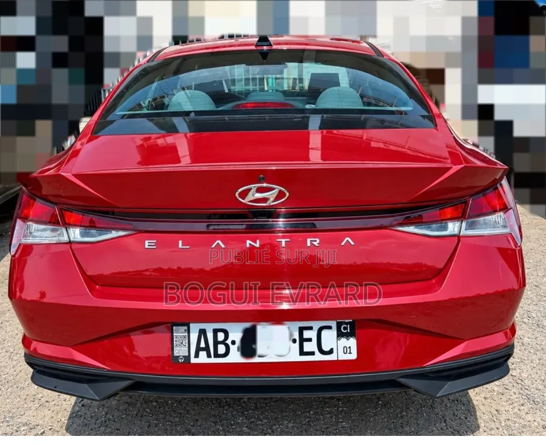 Hyundai Elantra N Line 2023 Rouge