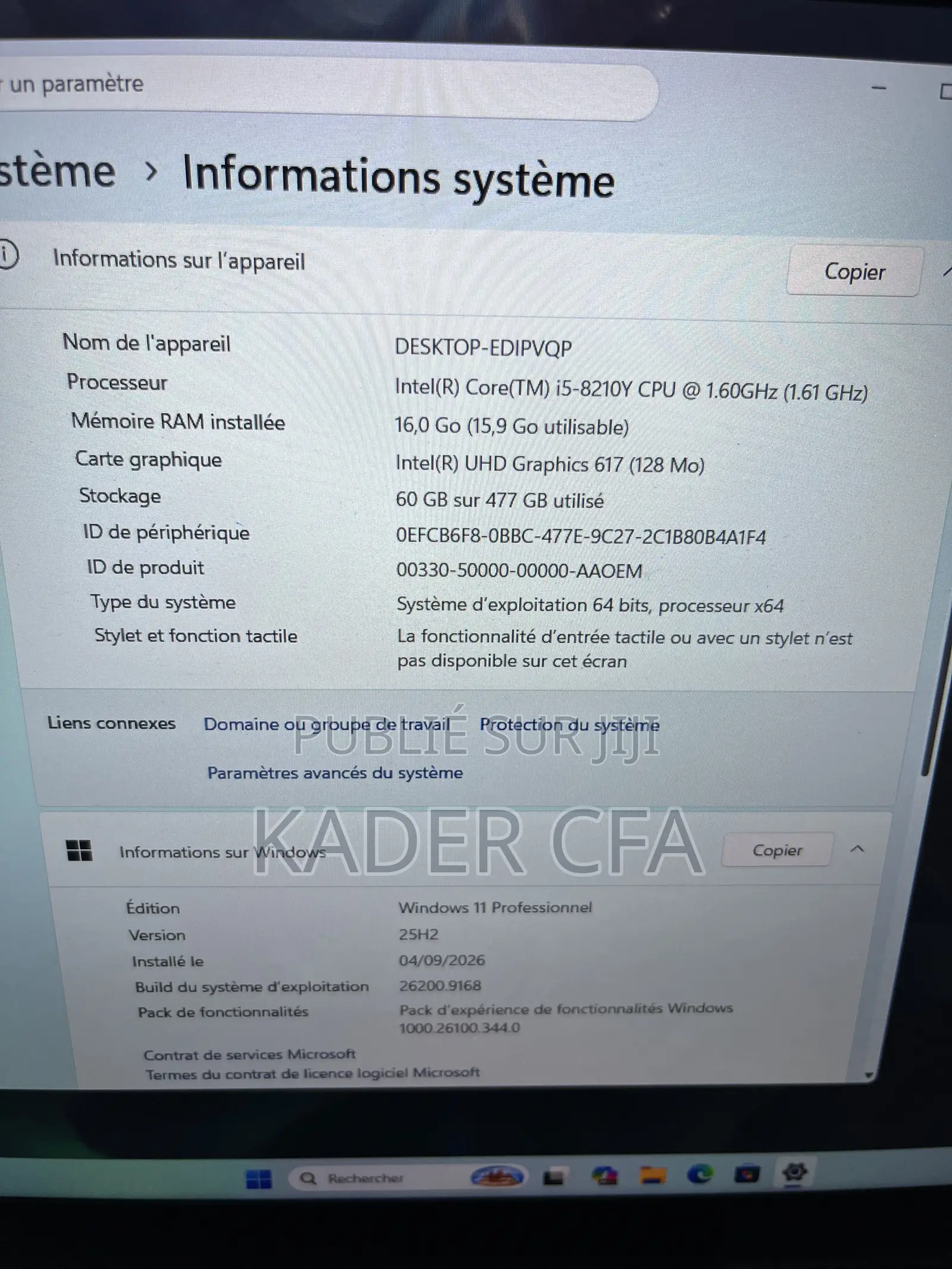 Nouveau Ordinateur portable Samsung 16GB Intel Core i5 SSD 512GB