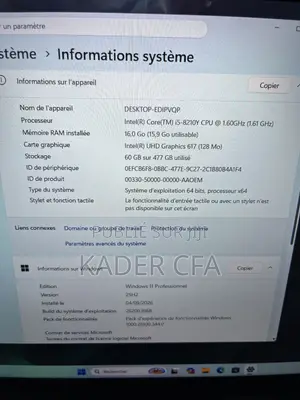Nouveau Ordinateur portable Samsung 16GB Intel Core i5 SSD 512GB
