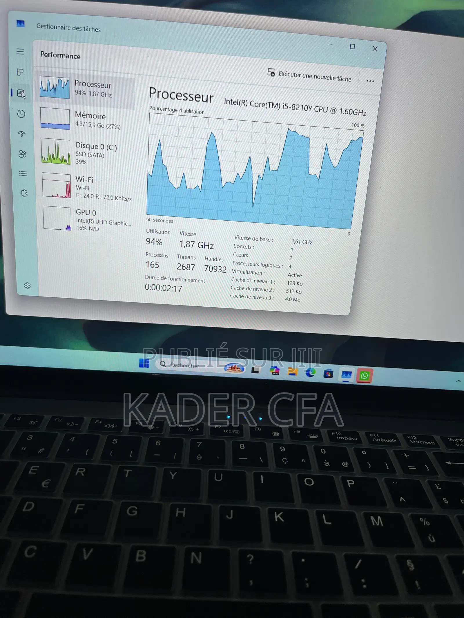 Nouveau Ordinateur portable Samsung 16GB Intel Core i5 SSD 512GB