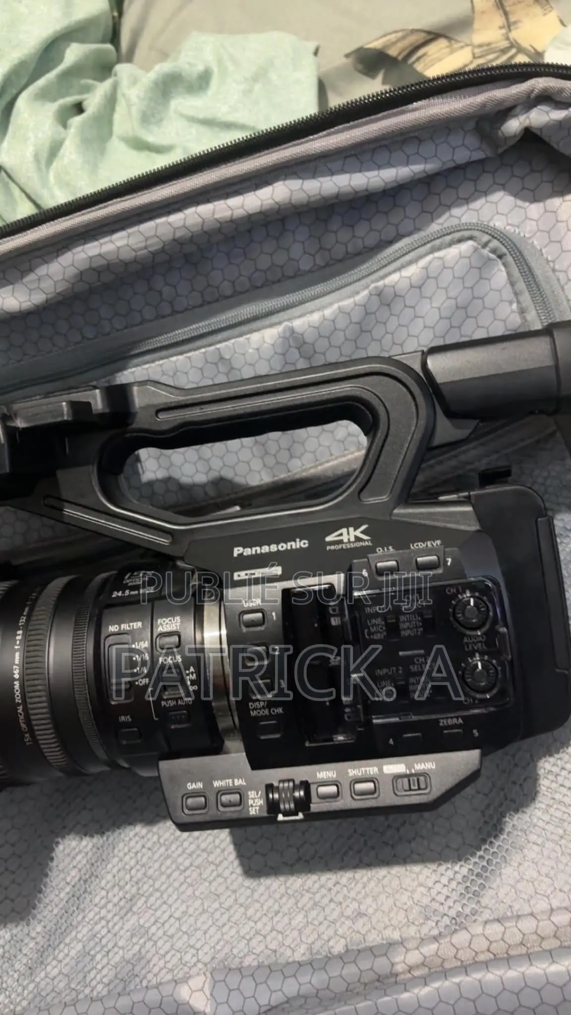 Caméra Panasonic 4k