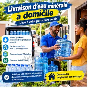 Livraison D’eau Minérale À Domicile
