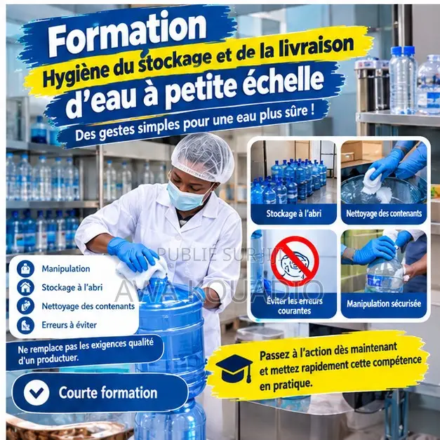 Formation Hygiène Du Stockage Et De La Livraison D’eau