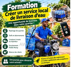 Formation Créer Un Service Local De Livraison D’eau