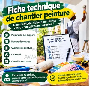 Fiche Technique De Chantier Peinture