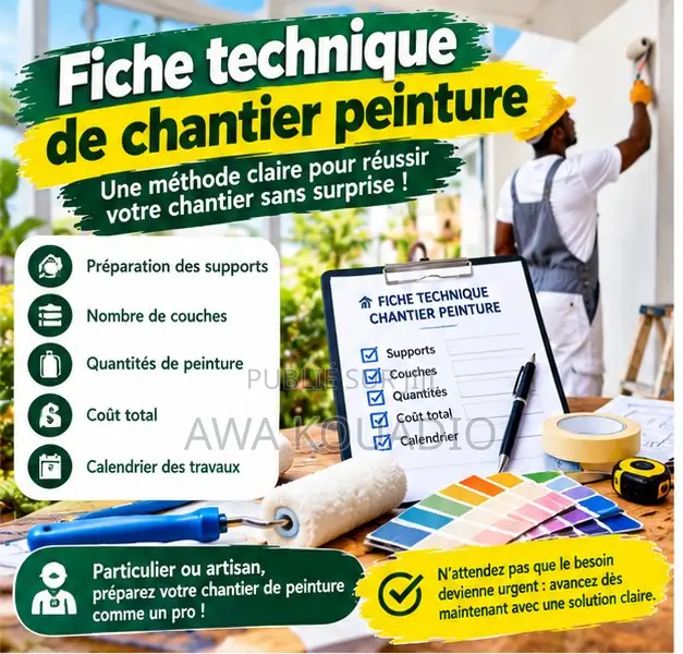 Fiche Technique De Chantier Peinture