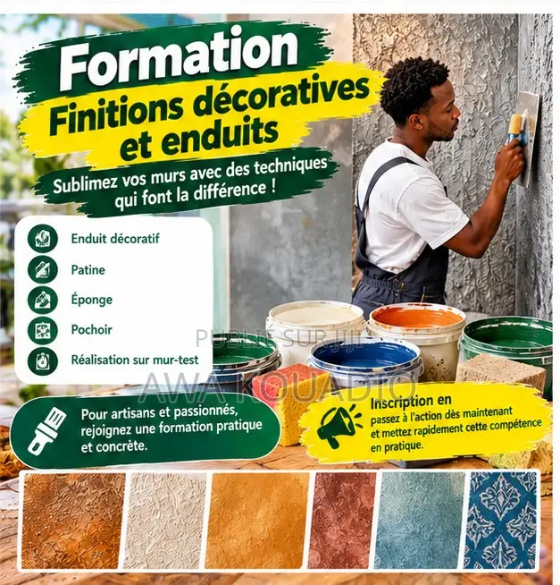 Formation Finitions Décoratives Et Enduits
