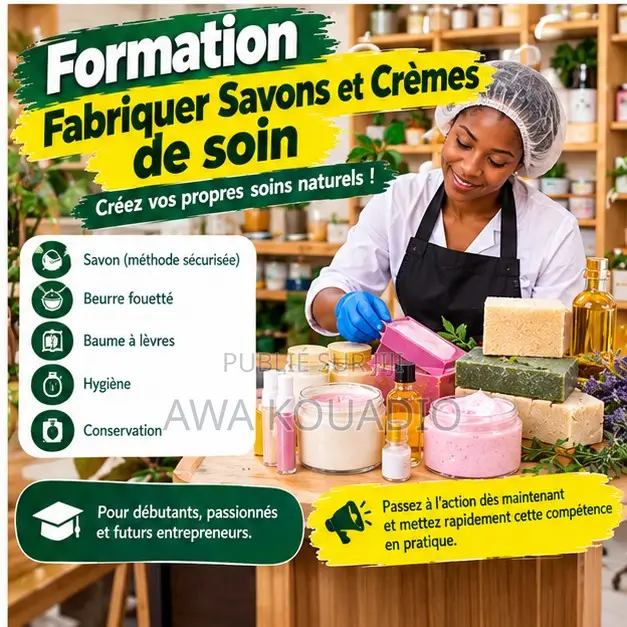 Formation Fabriquer Savons Et Crèmes De Soin