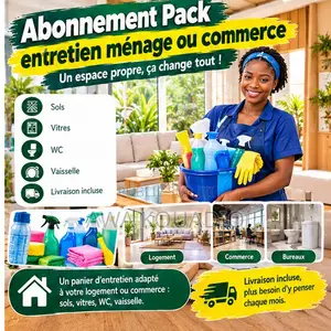 Abonnement Pack Entretien Ménage Ou Commerce