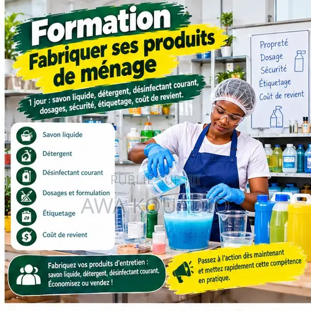 Formation Fabriquer Ses Produits De Ménage