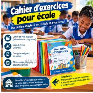 Cahier D’exercices Pour École