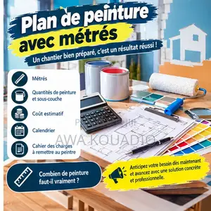 Plan De Peinture Avec Métrés