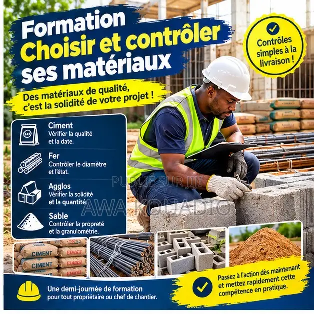 Formation Choisir Et Contrôler Ses Matériaux