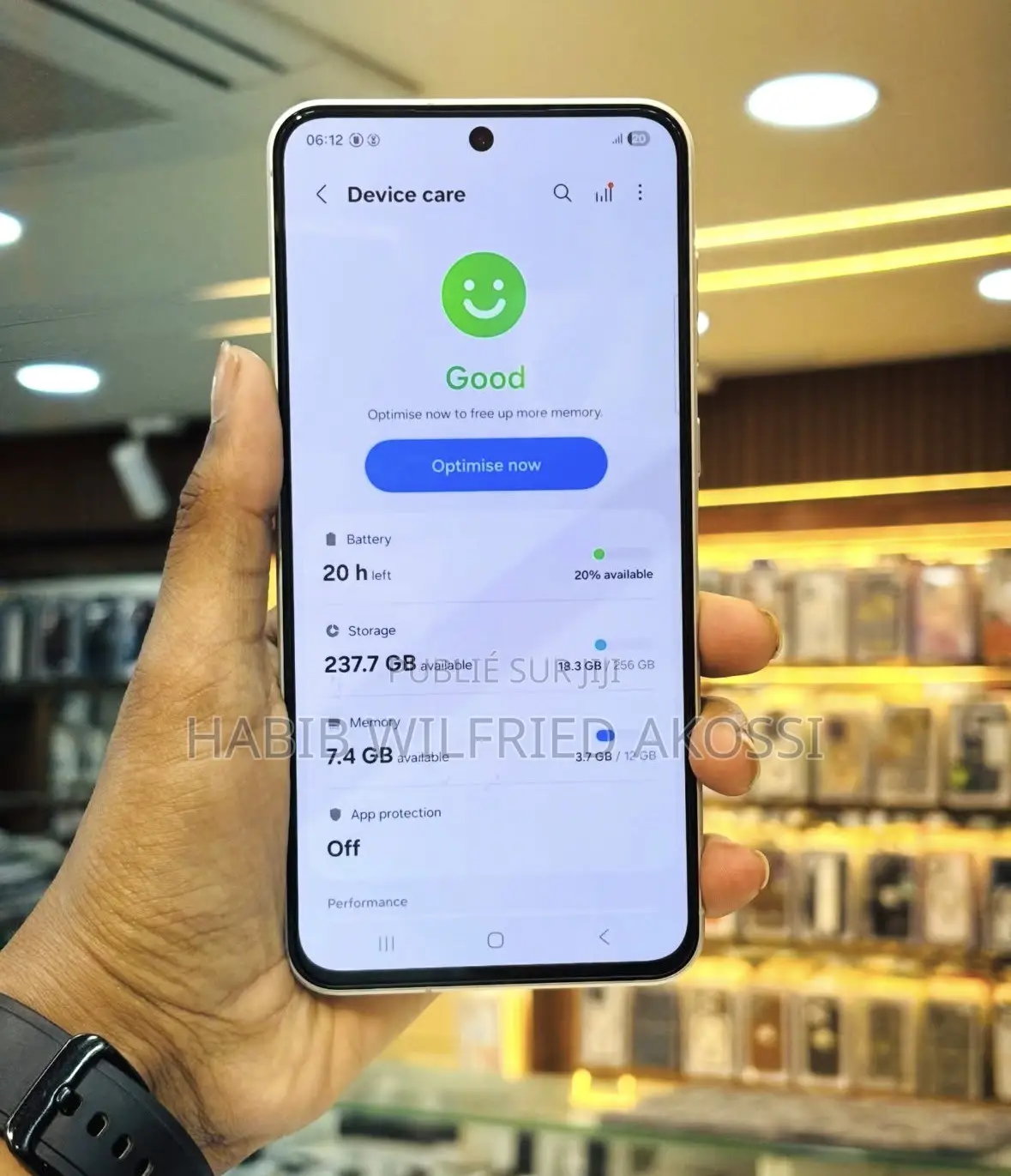 Nouveau Samsung Galaxy A56 256 GB Vert