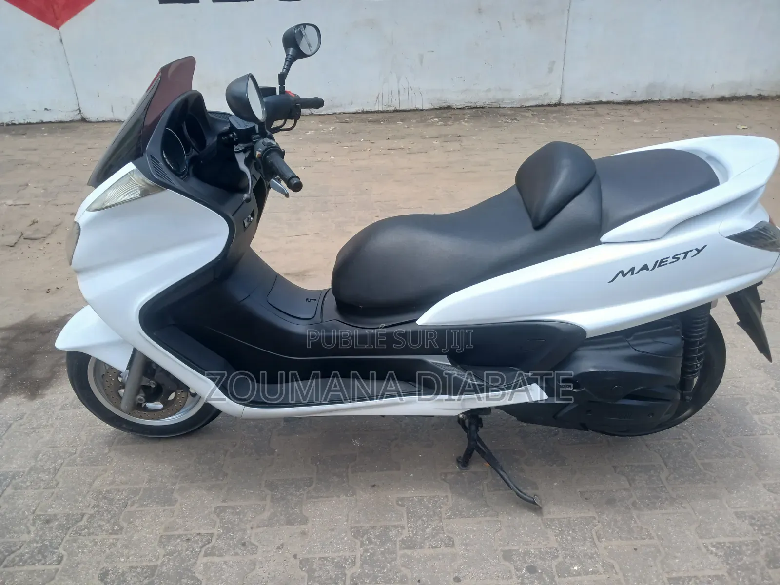 Yamaha Majesty 2007 Blanc