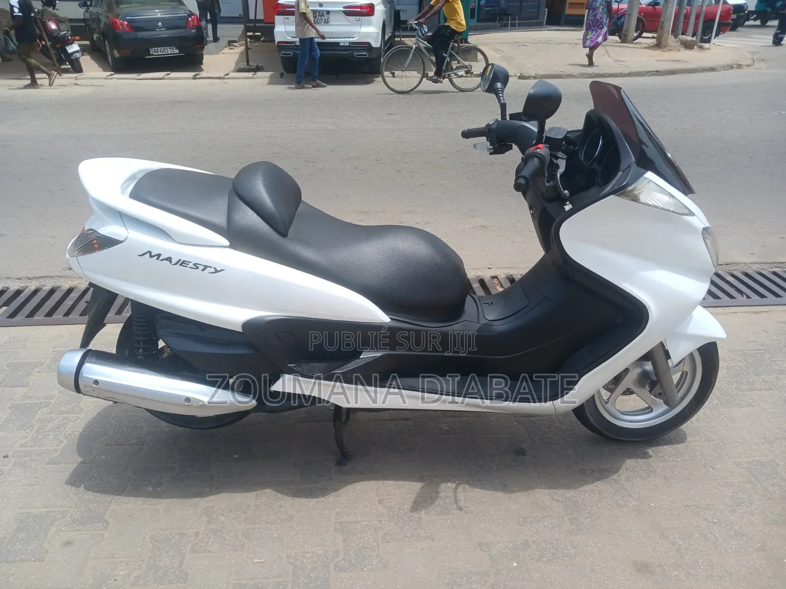Yamaha Majesty 2007 Blanc