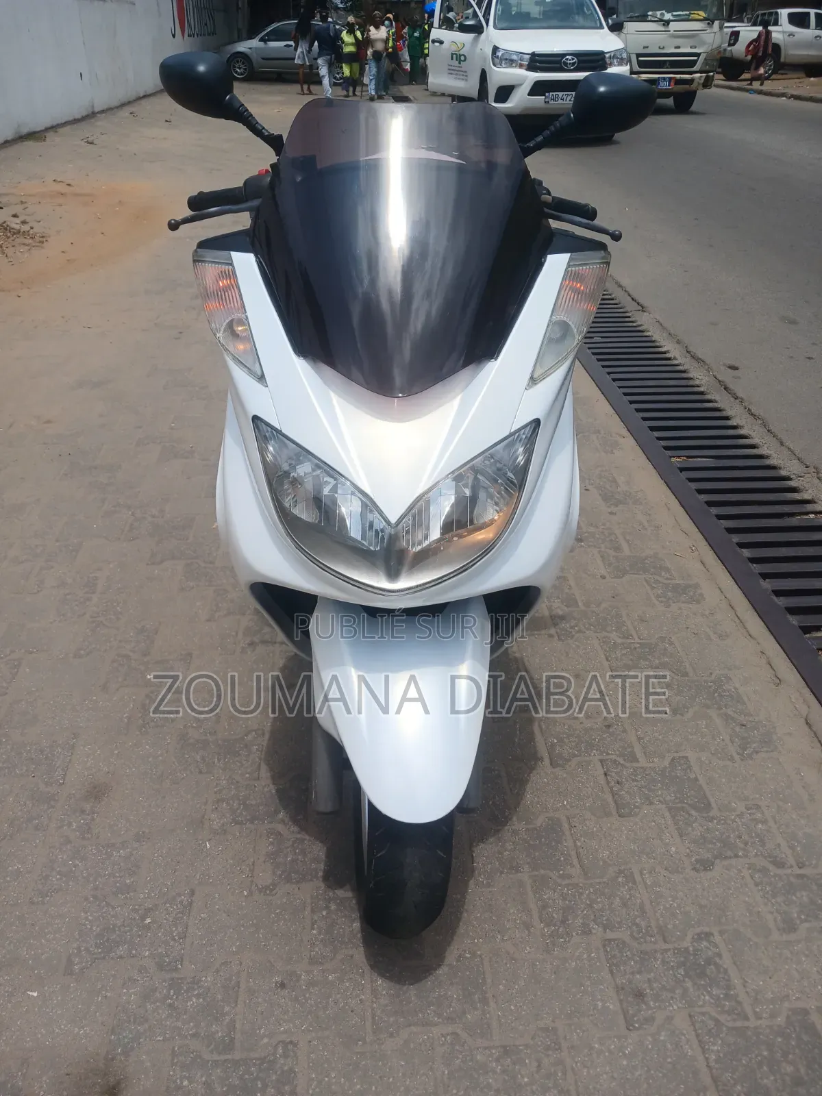 Yamaha Majesty 2007 Blanc