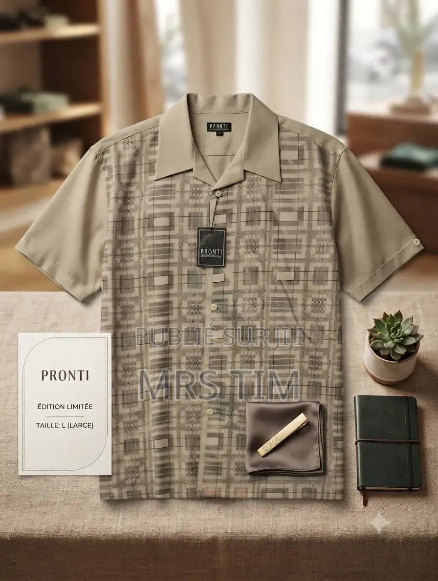 ​"Chemise Cubaine Homme Manches Courtes M Au 3XL" Ou