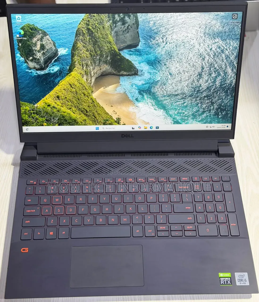 Nouveau Ordinateur portable Dell G15 5510 16GB Intel Core i5 SSD 512GB