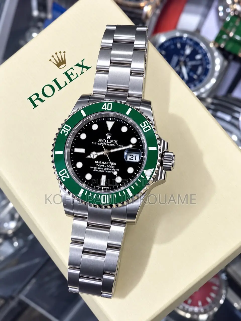 Montre en Acier Inoxydable