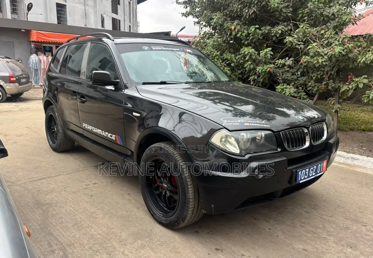 BMW X3 2008 Noir