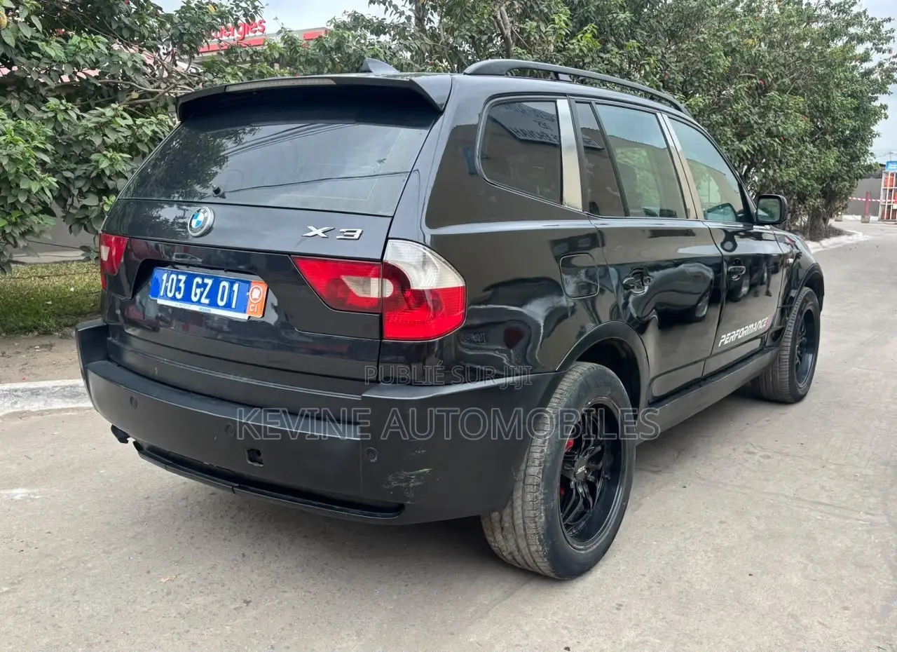 BMW X3 2008 Noir