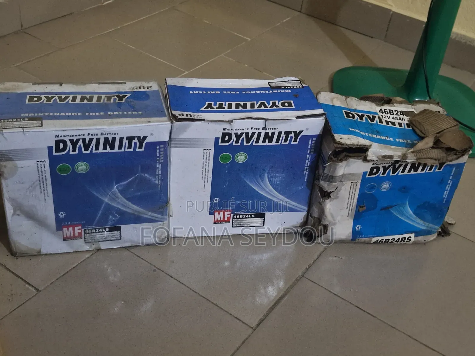  Titre
Batterie DYVINITY 12V 45Ah 46B24LS – Neuve & Occasion