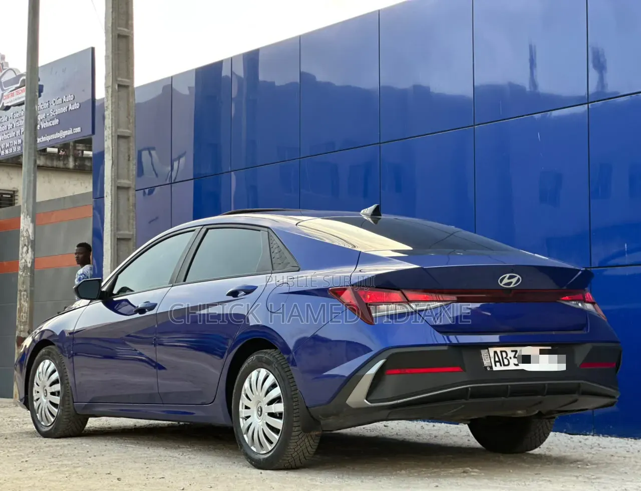 Hyundai Elantra 2025 Bleu