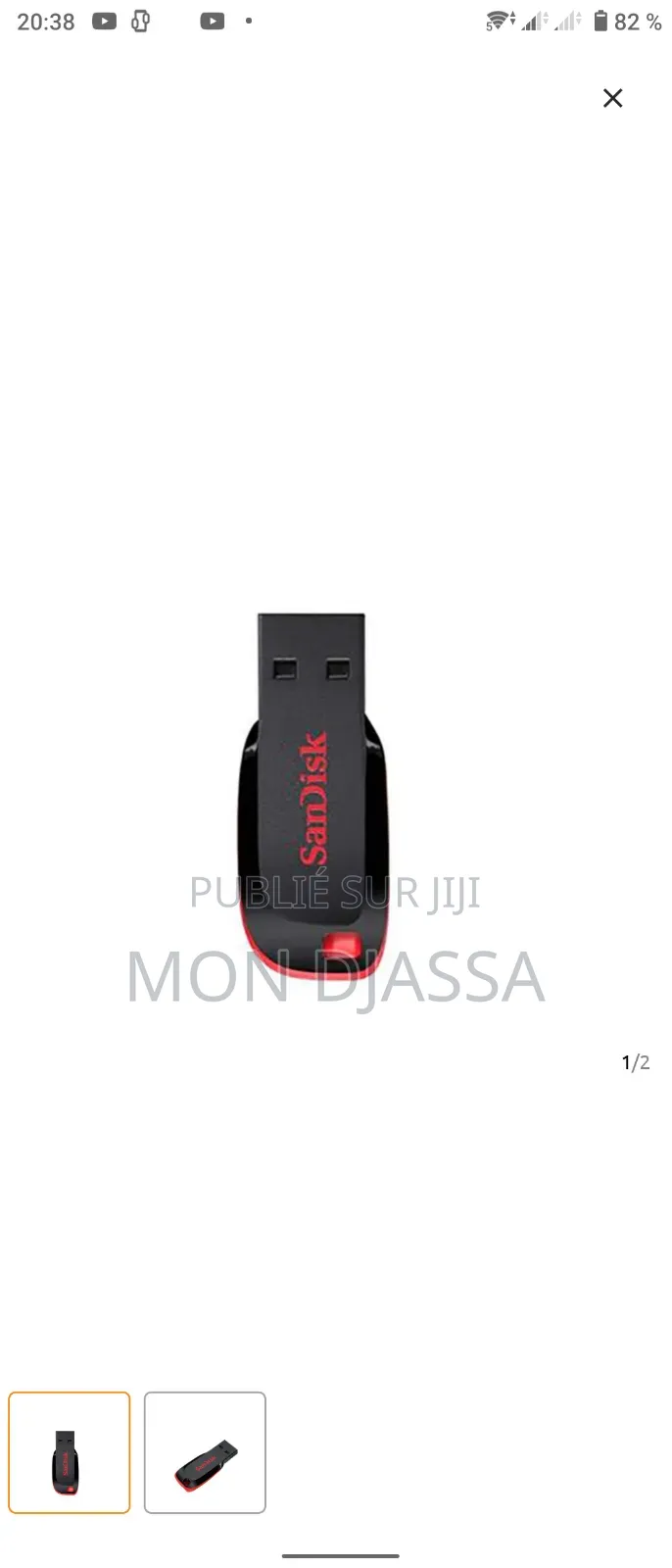 Clé USB Sandisk 256Go