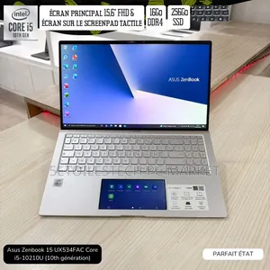 Nouveau Asus Zenbook 15 OLED 16GB Intel Core i5 SSD 256GB