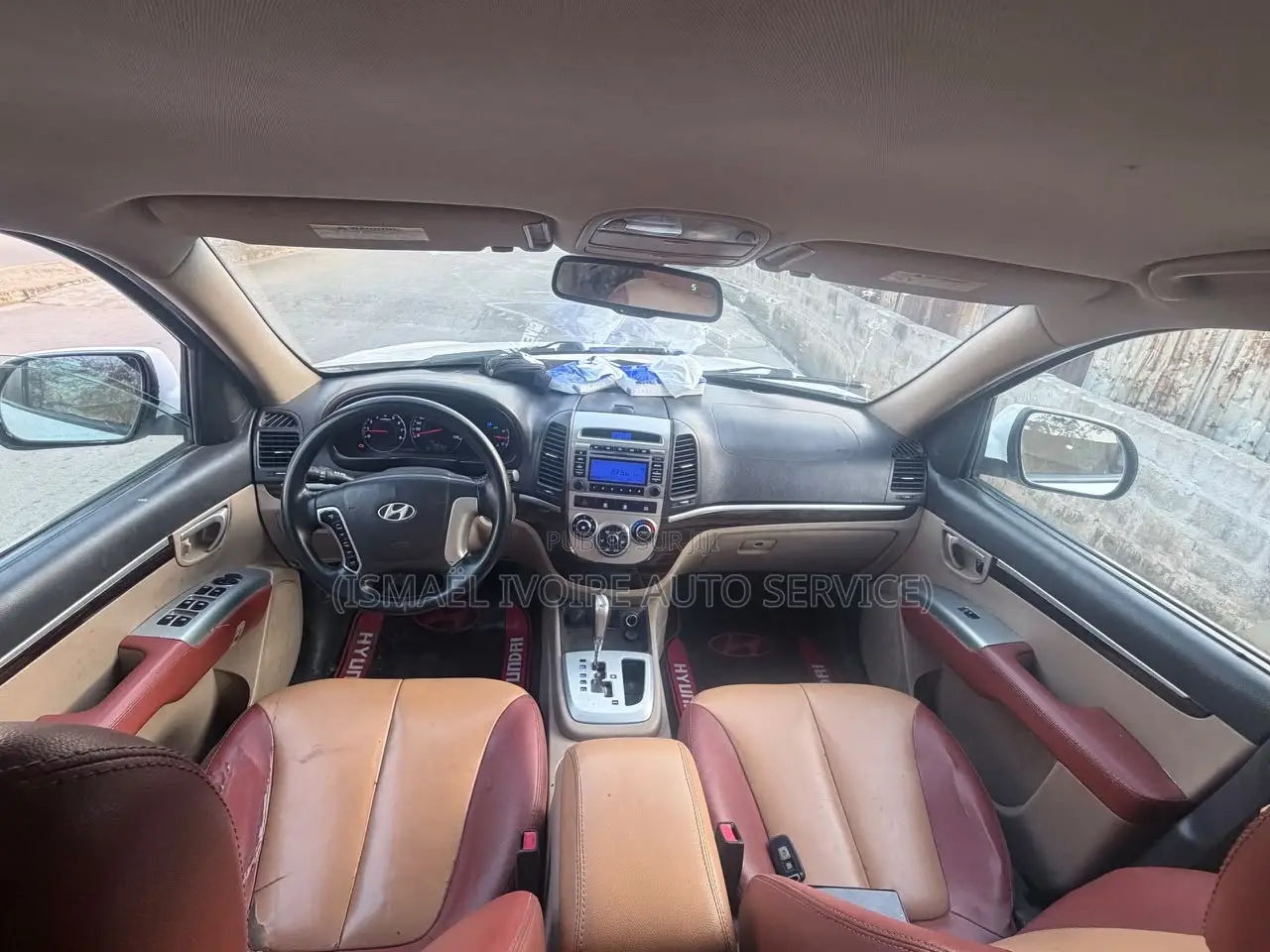 Hyundai Santa Fe 2009 Blanc