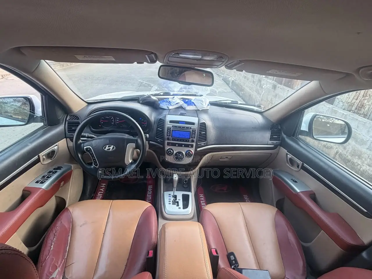 Hyundai Santa Fe 2009 Blanc