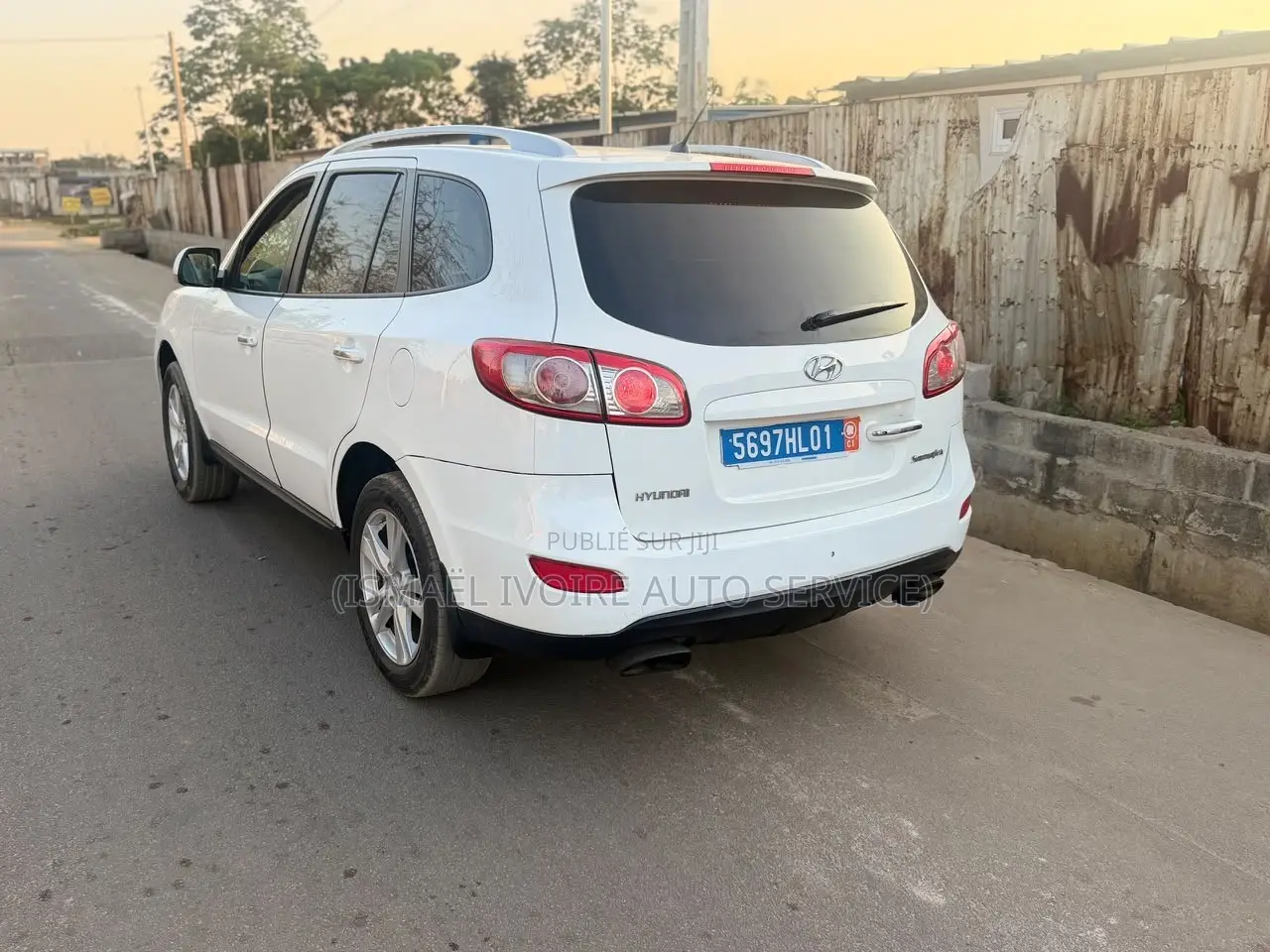 Hyundai Santa Fe 2009 Blanc