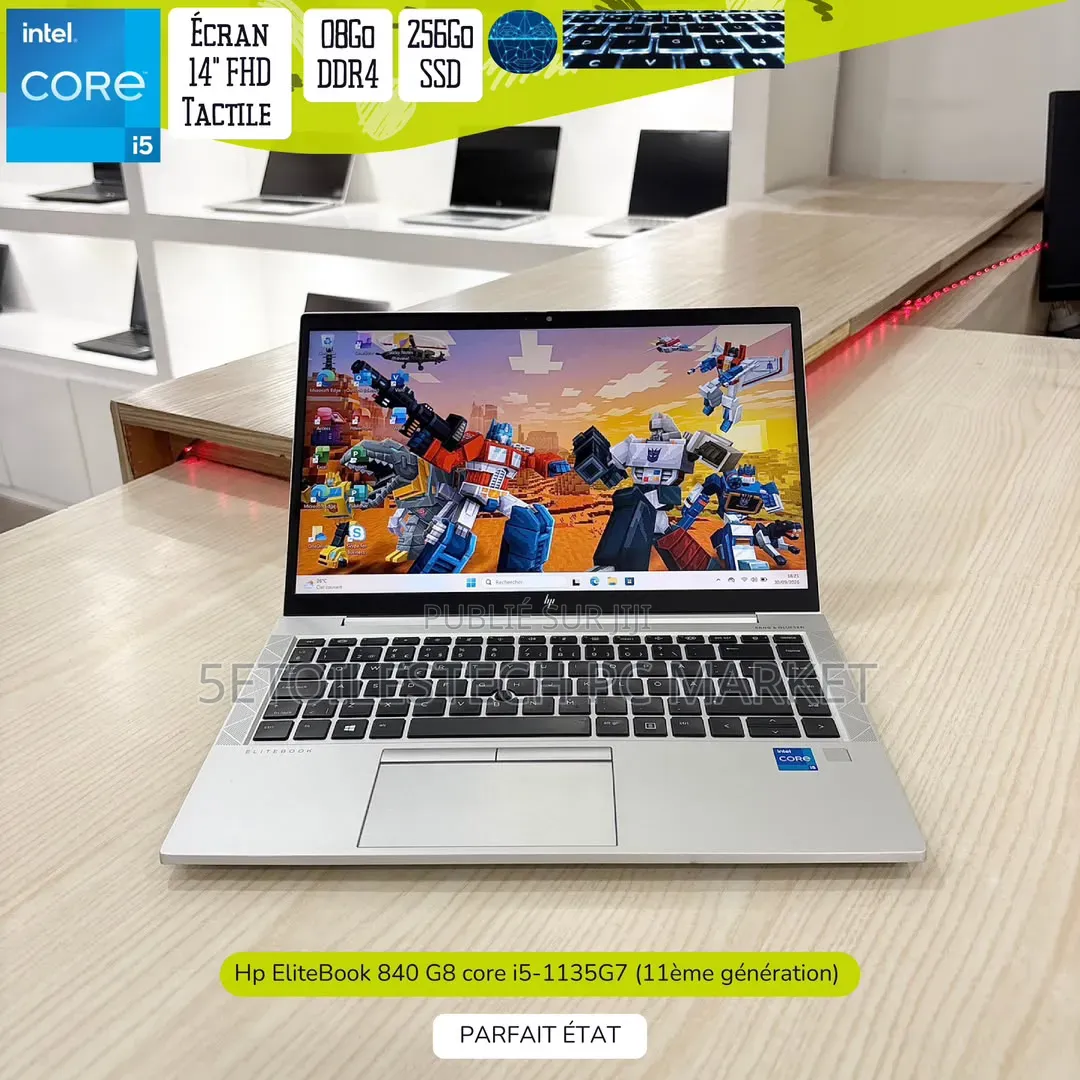 Nouveau HP EliteBook 840 G8 8GB Intel Core i5 SSD 256GB