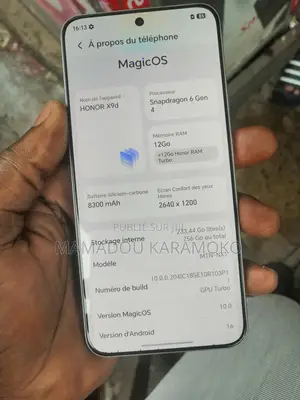 Nouveau Honor X9d 256 GB Vert