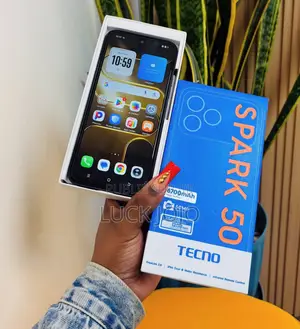 Nouveau Tecno Spark 50 128 GB Noir