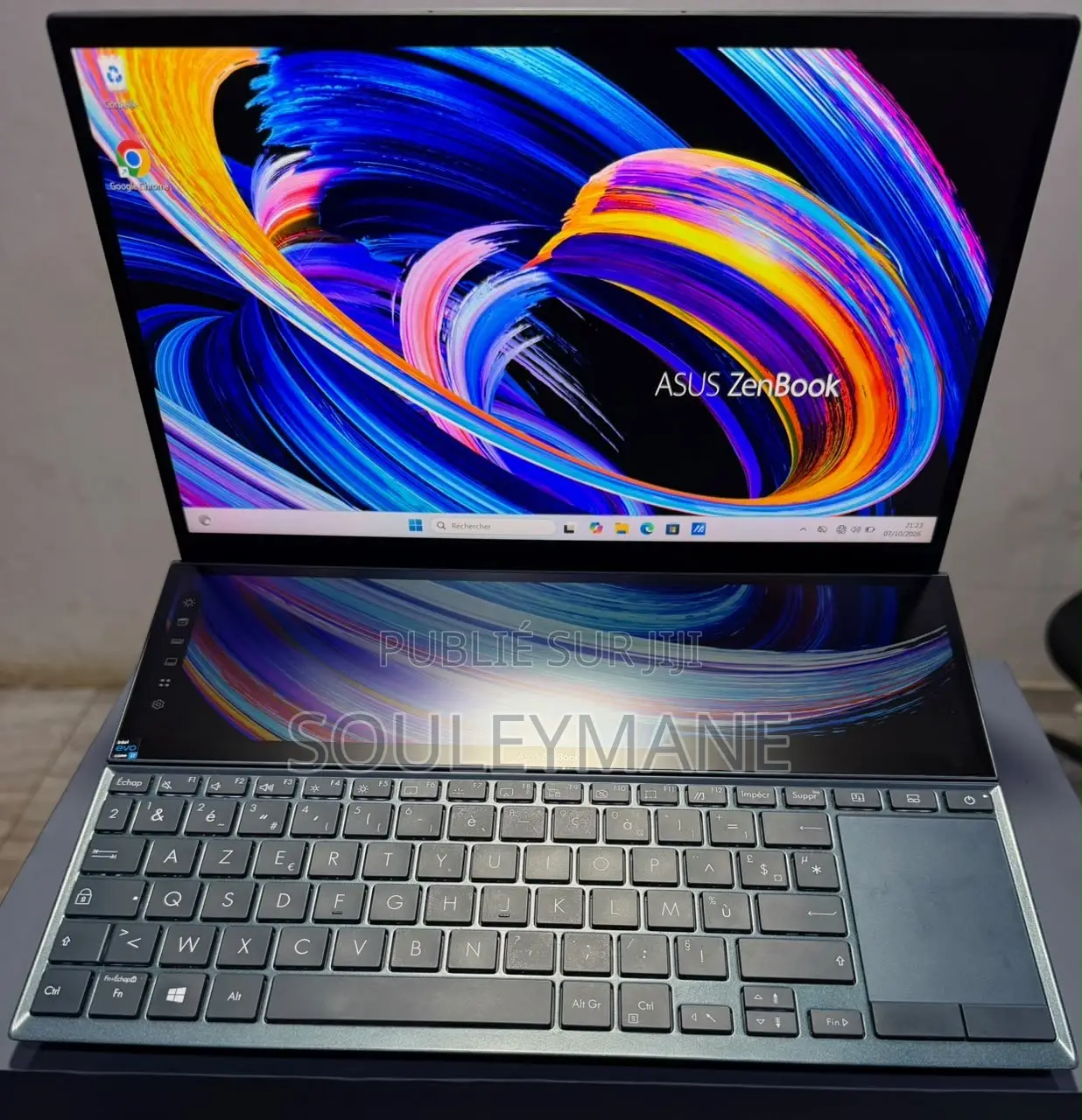 Ordinateur portable Asus Zenbook Duo 32GB Intel Core i7 SSD 1T