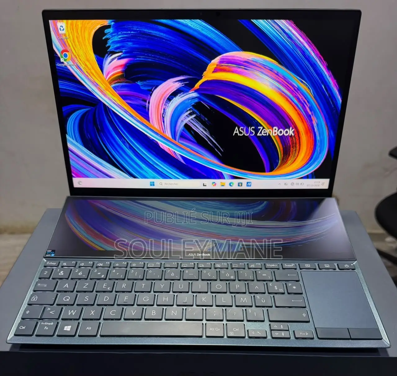 Ordinateur portable Asus Zenbook Duo 32GB Intel Core i7 SSD 1T