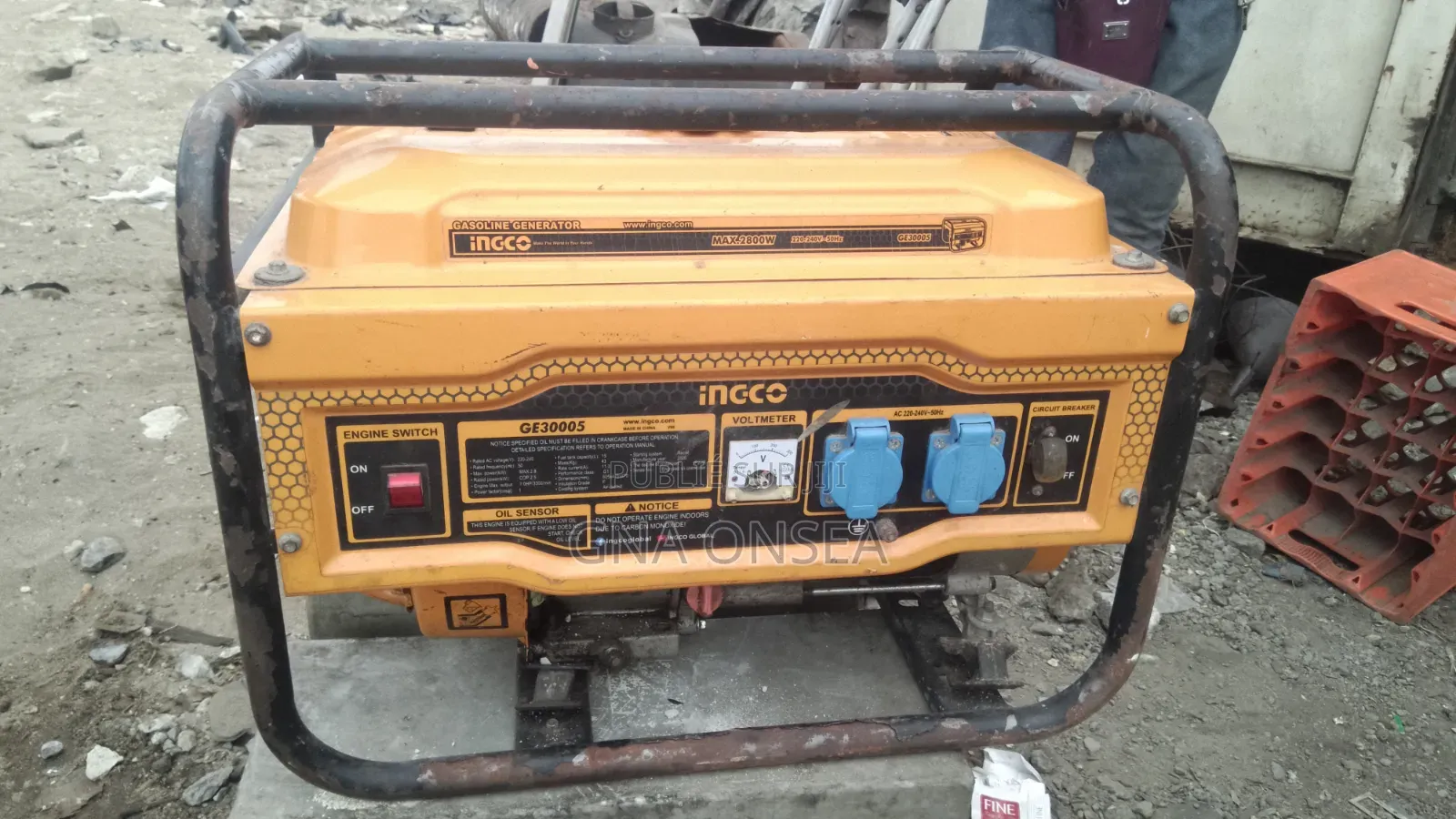 Lot Compresseur 50L+groupe 3kw Indigo Démarrent Nickel -Abidjan