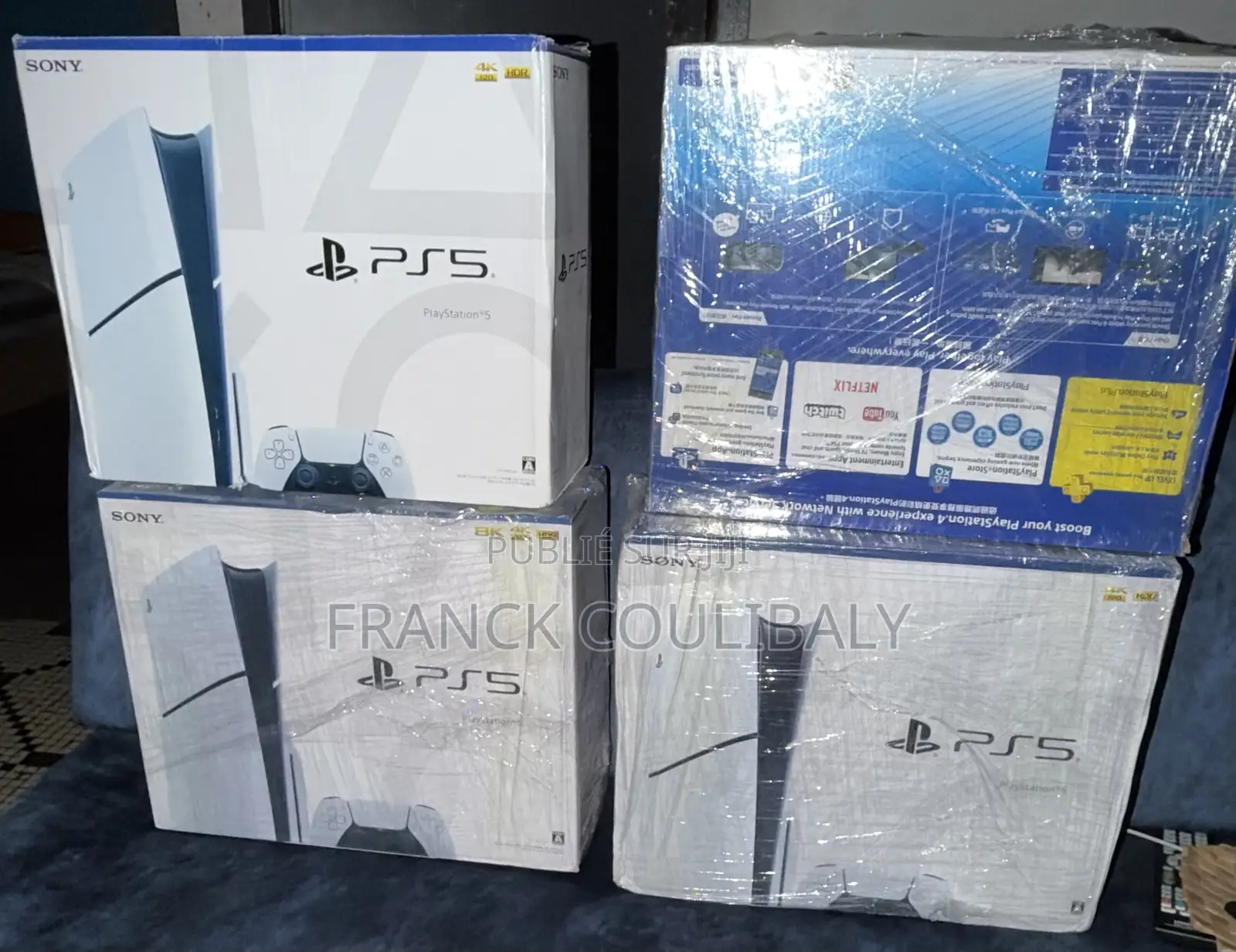 PS5 Slim Standard Et PS4 Slim SCELLÉ
