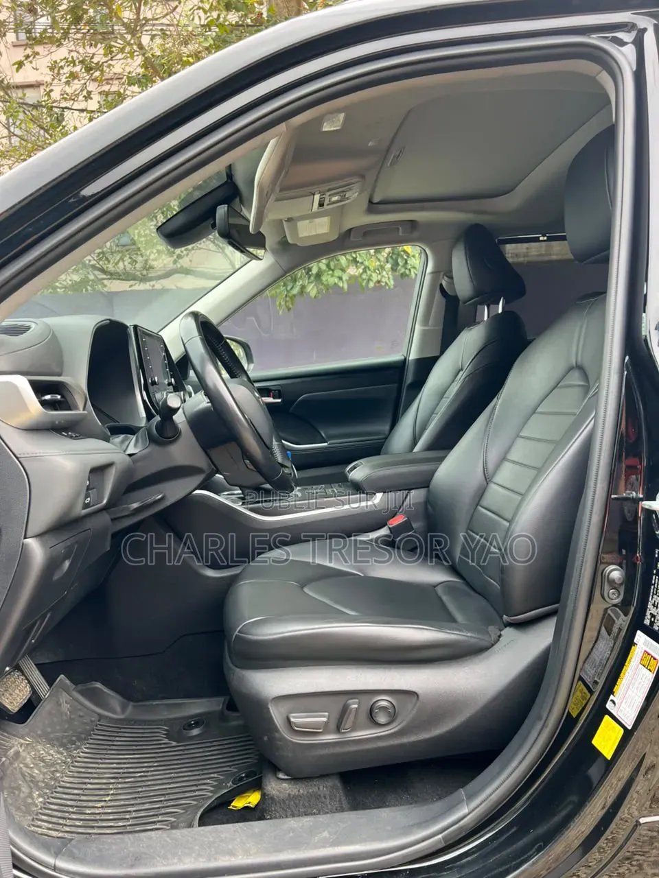 Toyota Highlander L 2021 Noir