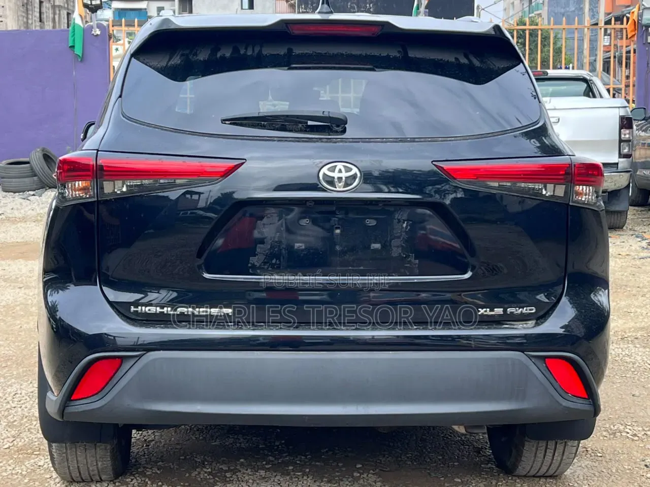 Toyota Highlander L 2021 Noir