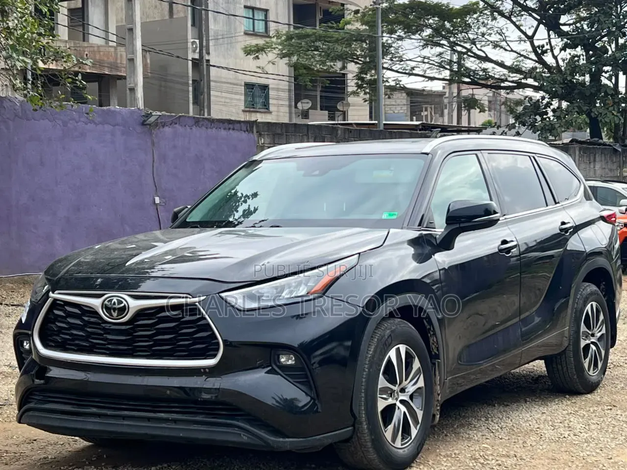 Toyota Highlander L 2021 Noir