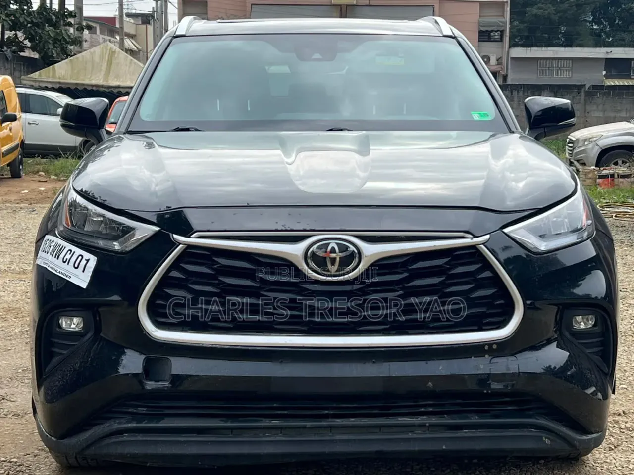 Toyota Highlander L 2021 Noir