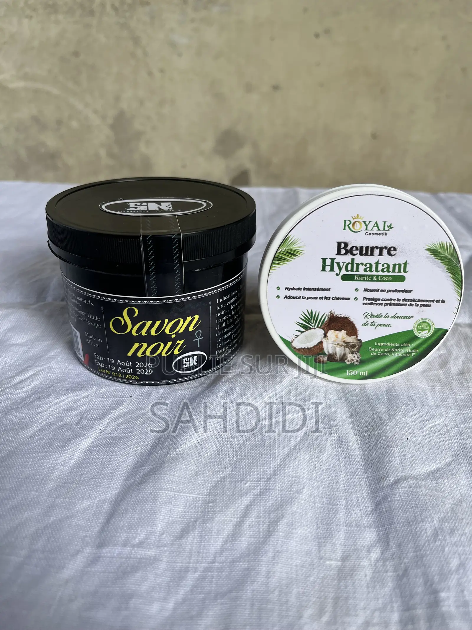 Duo Pack Beauté Naturelle : Savon Noir + Beurre De Karité