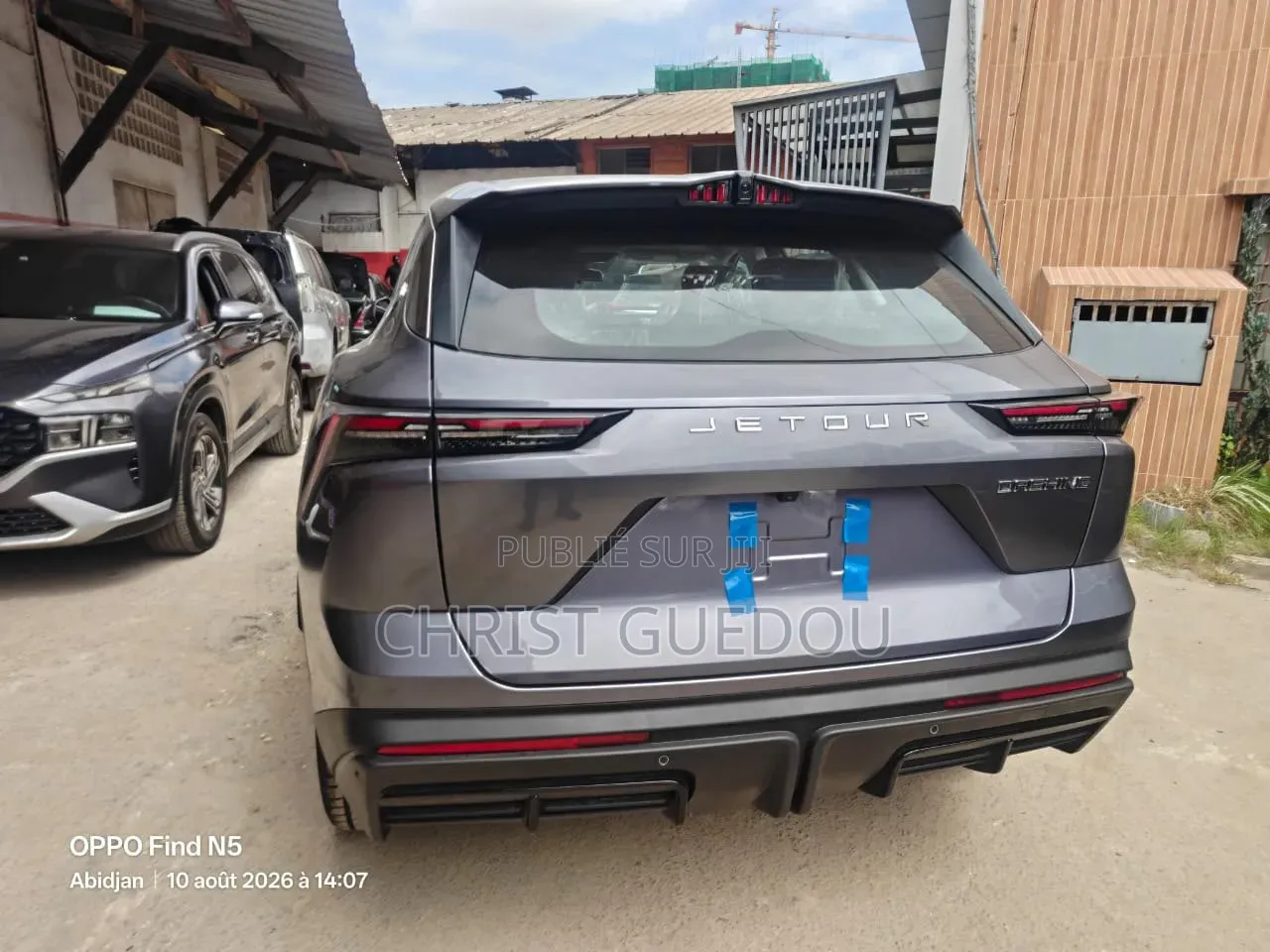 Nouveau Jetour Dashing 2026 Gris