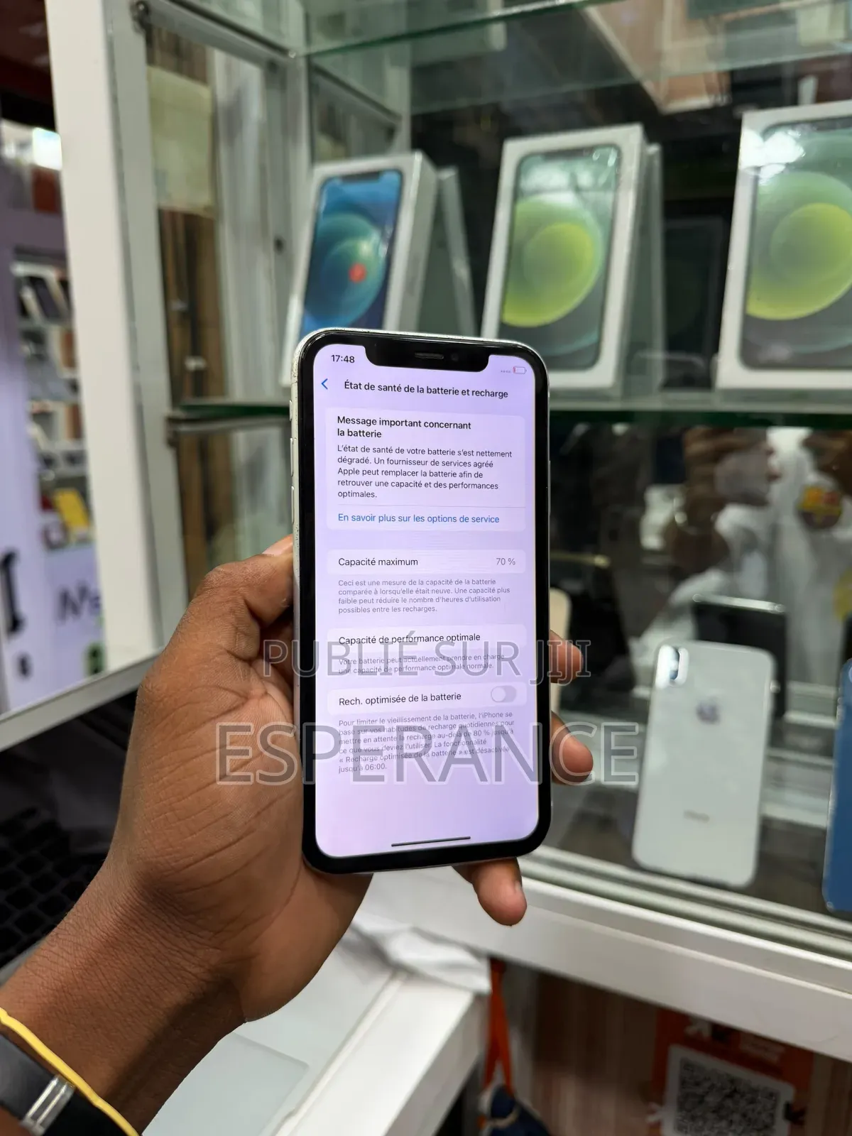 Apple iPhone XR 64 GB Blanc